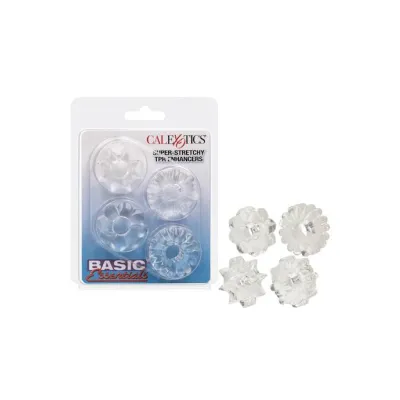 Basic Essentials Set Of 4 Rings