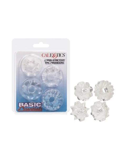Basic Essentials Set Of 4 Rings