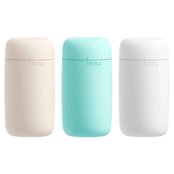 Tenga Puffy Reusable Penis Masturbation Cup - Latte Brown