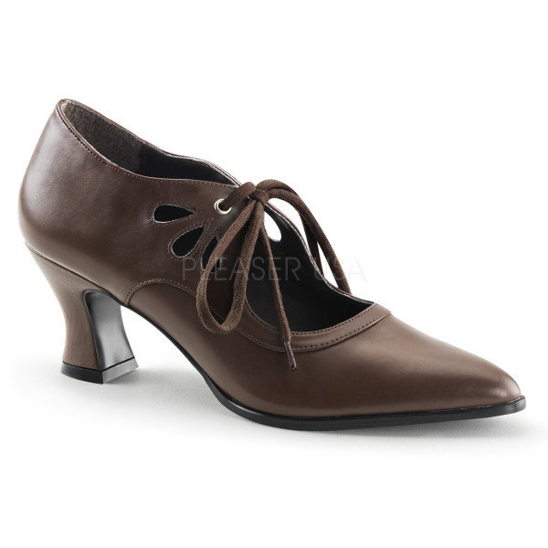 2 3/4 inches Heel Maryjane Pump w/ Peekaboo Lace Front — image 13 of 16
