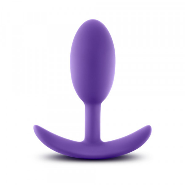 Luxe Wearable Vibra Slim Plug Medium Purple
