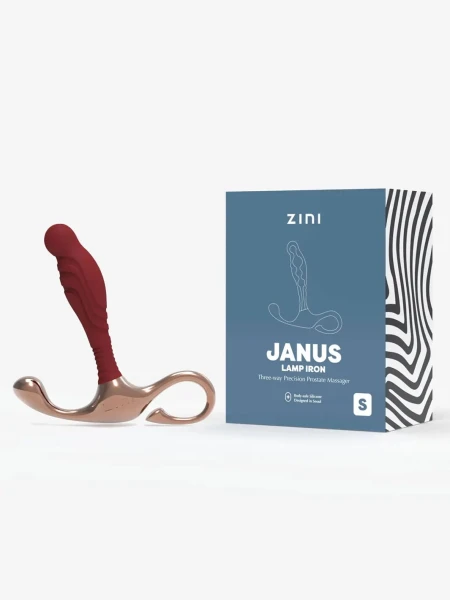 Zini Janus Bordeaux Lamp Iron Prostate Massager in S