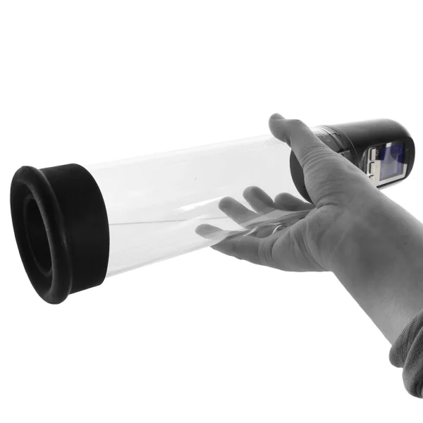 Adam & Eve Adam's Rechargeable Penis Pump - Black