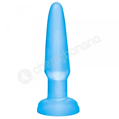 Basix Rubber Works Blue Beginner s Butt Plug