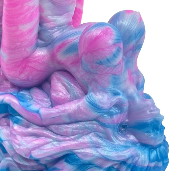 The Futanari 9.5" Silicone Fantasy G-Spot Dildo By Uberrime - South Beach