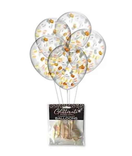 Glitterati Boobie Confetti Balloons — image 8 of 8