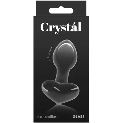 Heart Glass Butt Plug