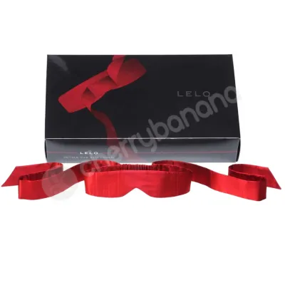 Lelo Intima Red Silk Blindfold