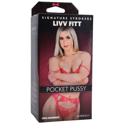 Signature Strokers Livv Fitt Pocket Pussy Vanilla