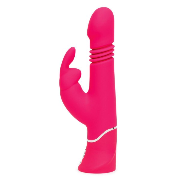Happy Rabbit Thrusting Realistic Rechargeable Rabbit Vibrator