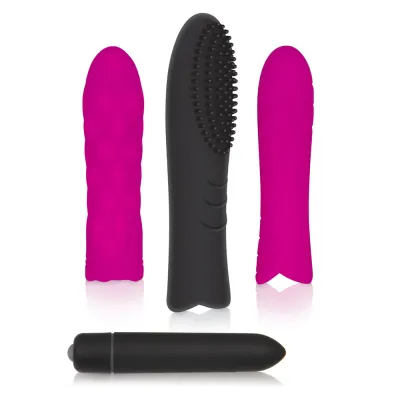 Evolved Trio Pleasure Sleeve Kit With Bullet 1 x AAA