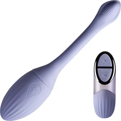 NIYA 1 Vibrating Silicone Waterproof Rechargeable Dual Motor Kegel Massager With Remote