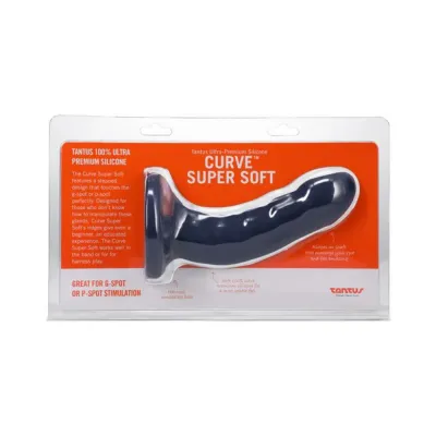 Realistic Dildos Tantus Curve 6 5 In Dildo Medium firm Sapphire