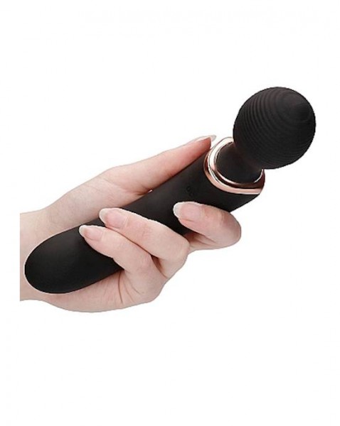 Multi-purpose Vibrator - Charm - Black - 7 Inch