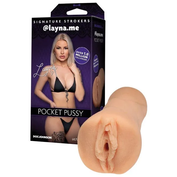 Signature Strokers Girls Of Social Media Layna.Me ULTRASKYN Pocket Pussy