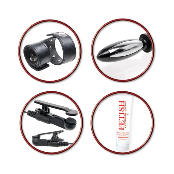 Fetish Fantasy Deluxe Shock Therapy Travel Kit
