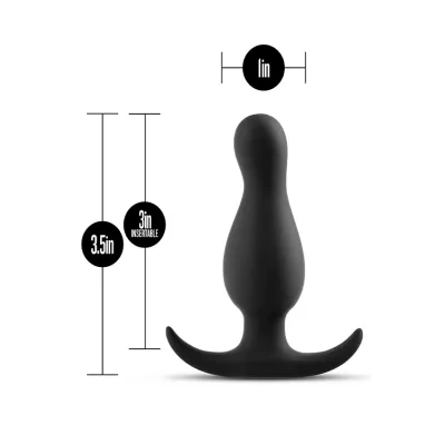 Blush Anal Adventures 3 5 Curved Butt Plug