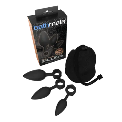 Bathmate Anal Training Plugs Black