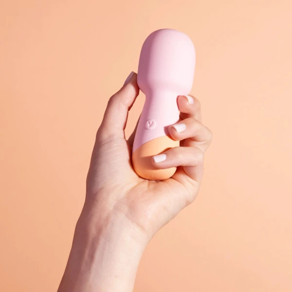 VUSH Peachy Mini Wand Vibrator