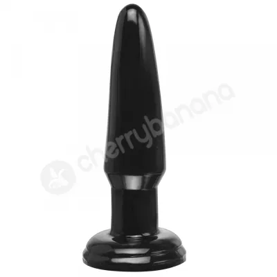 Basix Rubber Works Black Beginner s Butt Plug
