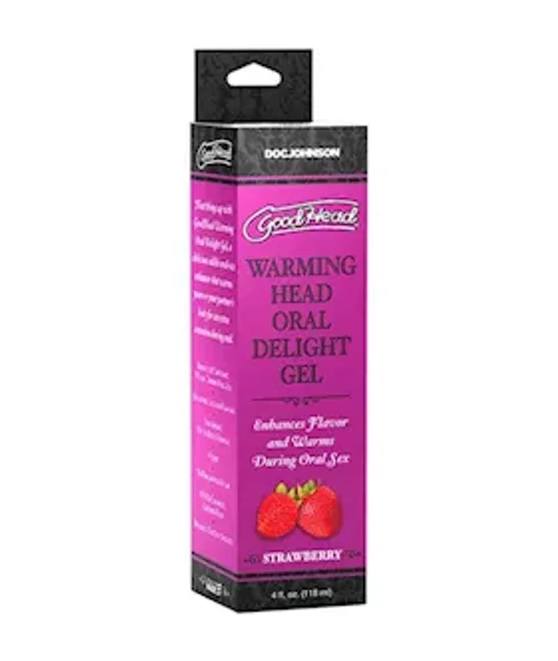 Goodhead - Warming Head Oral Delight Gel -  Strawberry - 4 Fl. Oz. — image 5 of 5