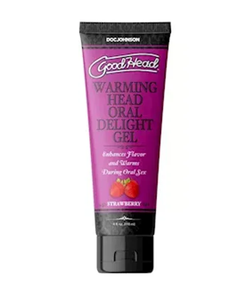 Goodhead - Warming Head Oral Delight Gel -  Strawberry - 4 Fl. Oz. — image 4 of 5