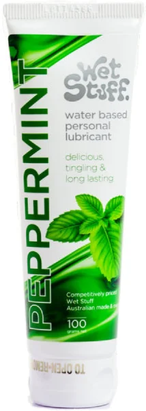 Wet Stuff Peppermint Tingle - Tube (100g) — image 2 of 2