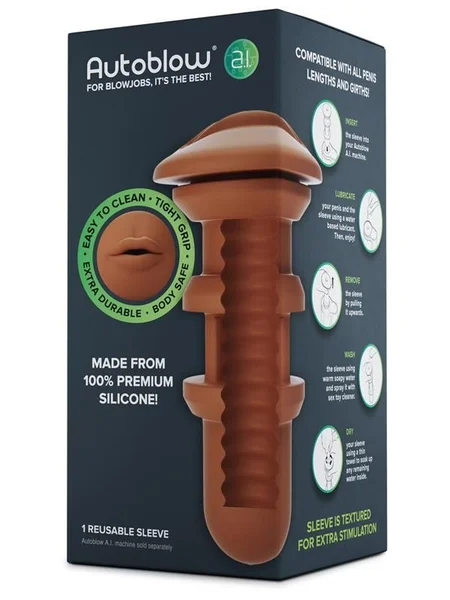 Autoblow A.I. Silicone Mouth Sleeve — image 8 of 11