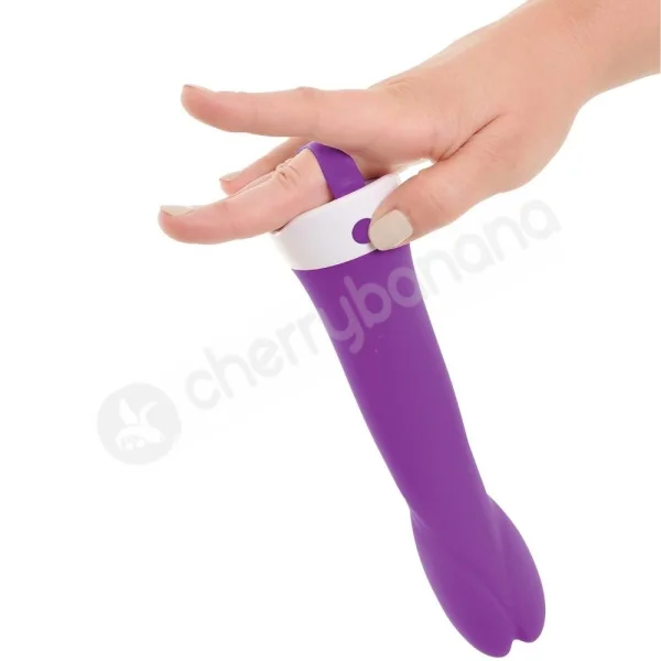 3some Wall Banger G Purple G-Spot Vibrator With Suction Cup Base & Remote Control
