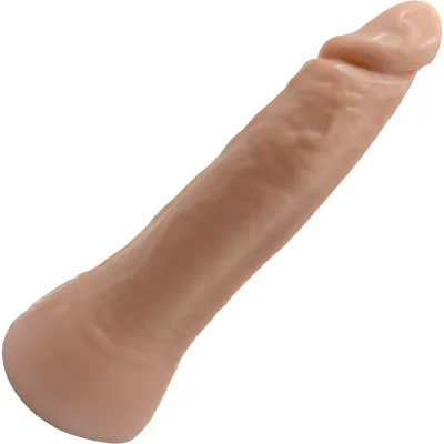 BIG Daddy Darren XL 8 5 Platinum Silicone Realistic Vac U Lock Dildo By Dee s Big Daddies Vanilla