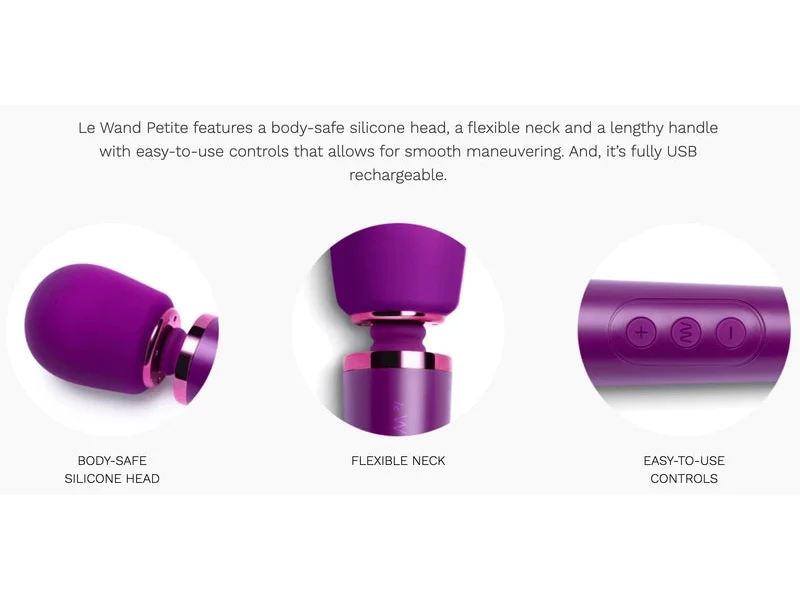 Petite Wand Massager in Cherry by Le Wand