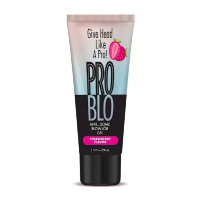 Problo Oral Pleasure Gel Strawberry Strawberry 1 5 Oz