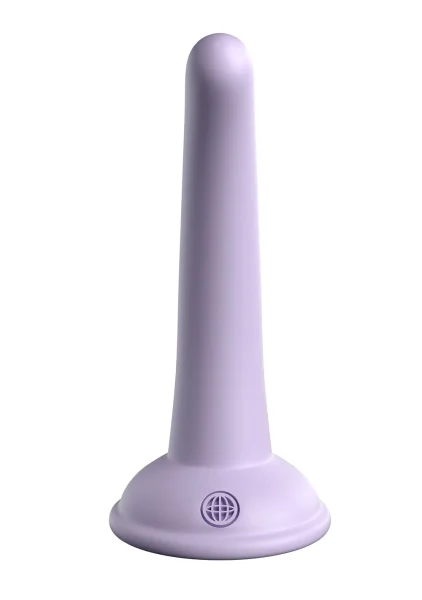 Dillio Platinum Curious Five Silicone 5" Suction Cup Dildo - Lavender