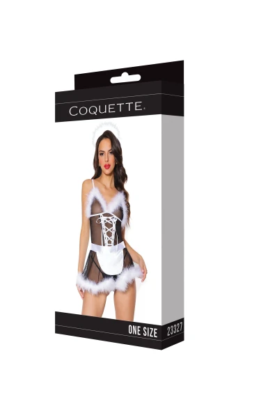 Maid Marabou Babydoll — image 5 of 6
