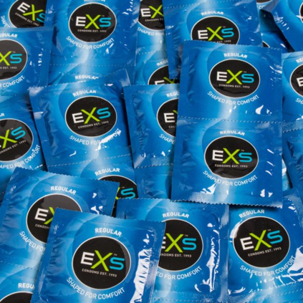 EXS Regular Comfy Fit Condoms – 100 Pack