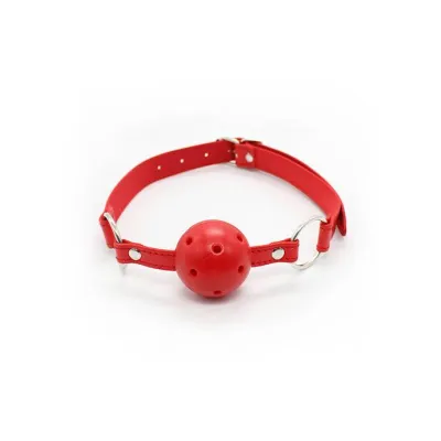 Breathable Ball Gag Red