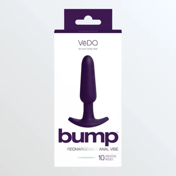 VeDO Bump Rechargeable Vibrating Butt Plug