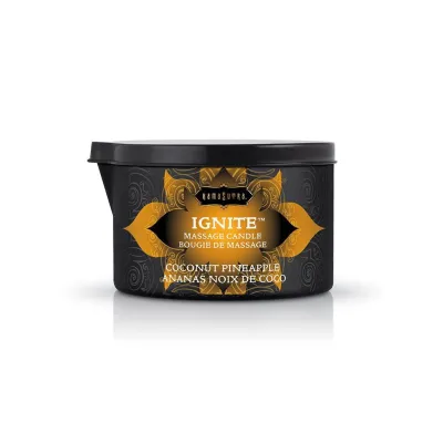 Ignite Coconut Pineapple Massage Candle 6 Oz