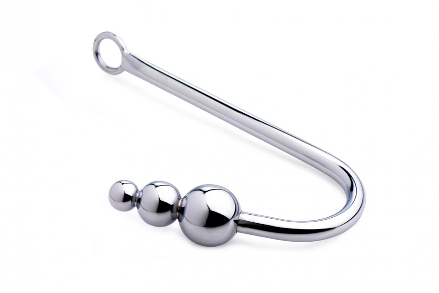 Meat Hook Metal Anal Beads