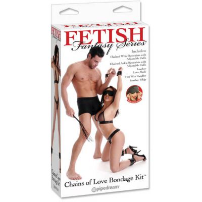Chains Of Love Bondage Kit 5 Piece Set
