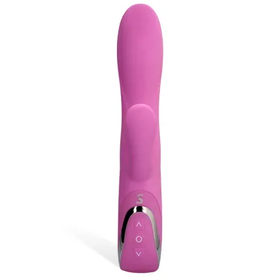 Simplicity Dual Motor Flexible Silicone 8 3 Rabbit Vibrator