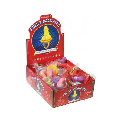 Candy Penis Solitaire Ring Display Of 30