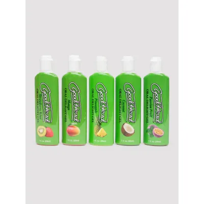 Doc Johnson Good Head Tropical Fruits Flavoured Lubricant 5 x 1 fl oz