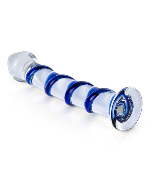 Blue spiral G