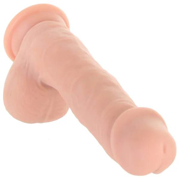 Adam & Eve Adam's Warming Rotating Power Boost Dildo - Light