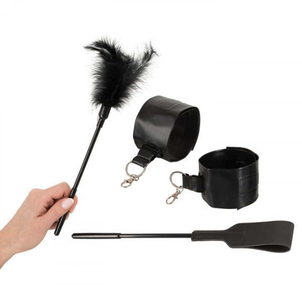 You2Toys Sex Position Cushion With Handcuffs, Tickler & Paddle