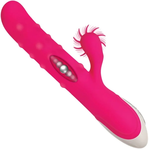 Love Spun Rechargeable Waterproof Dual Stimulation Vibrator By Evolved Novelties