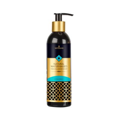 Sensuva Natural Water based Personal Moisturizer Unscented 8 Fl Oz Bottle