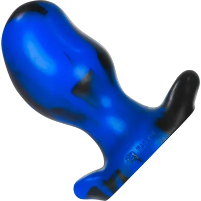 Oxballs Ergo X Large Silicone Butt Plug Blue Swirl