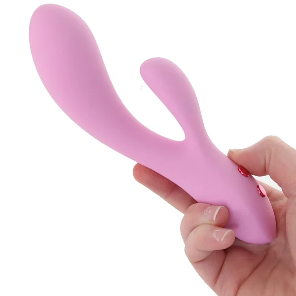 Contour Zoie Silicone Waterproof Rechargeable Rabbit Style Vibrator By CalExotics